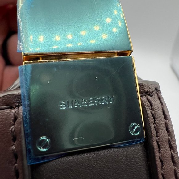 Burberry Olympia small shoulder bag in brown - Picture 7 of 13